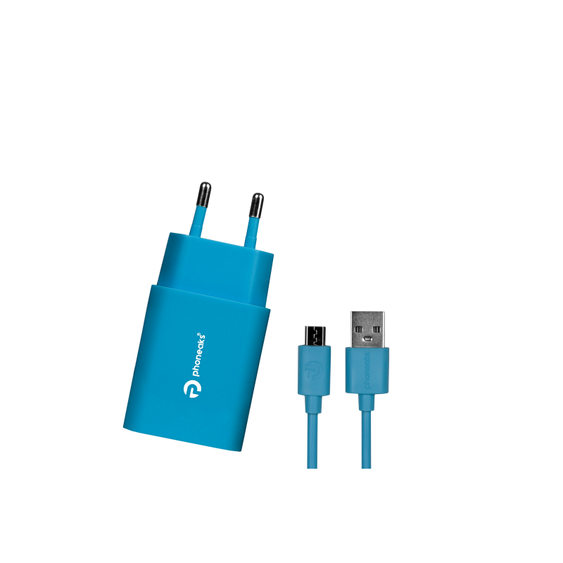PHONEAKS Micro USB 2.1 Amper Şarj Cihazı