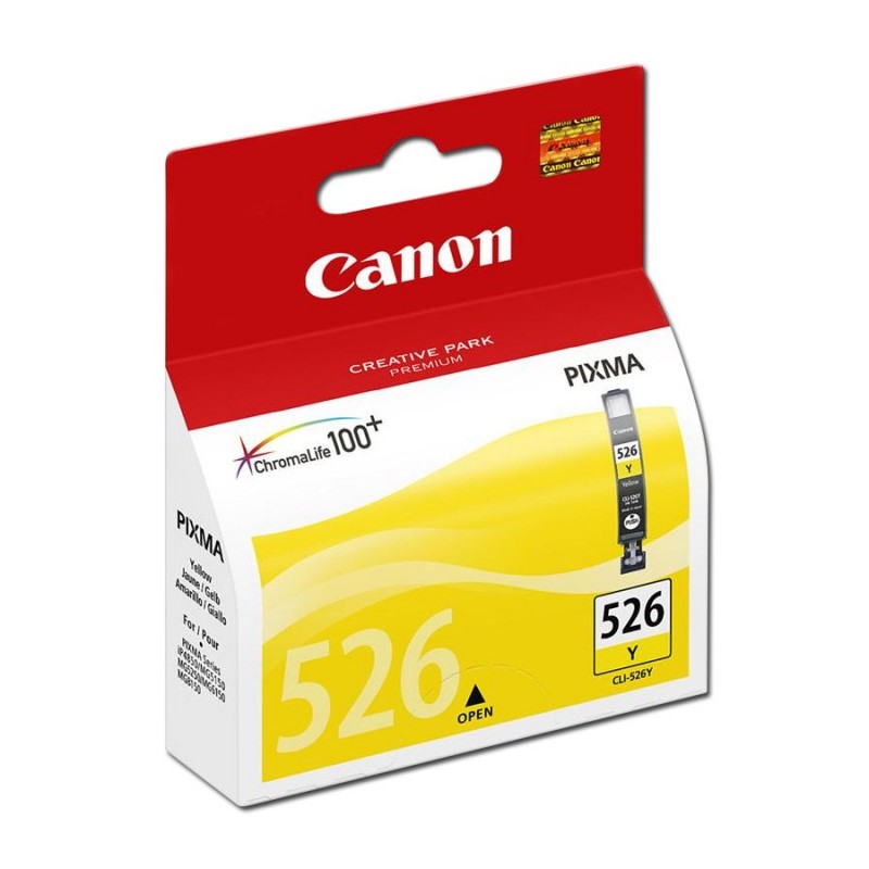 Canon CLI-526Y Yellow Sarı Mürekkep Kartuşu IX6850 MG5150-5250-5350 MX715-885-895