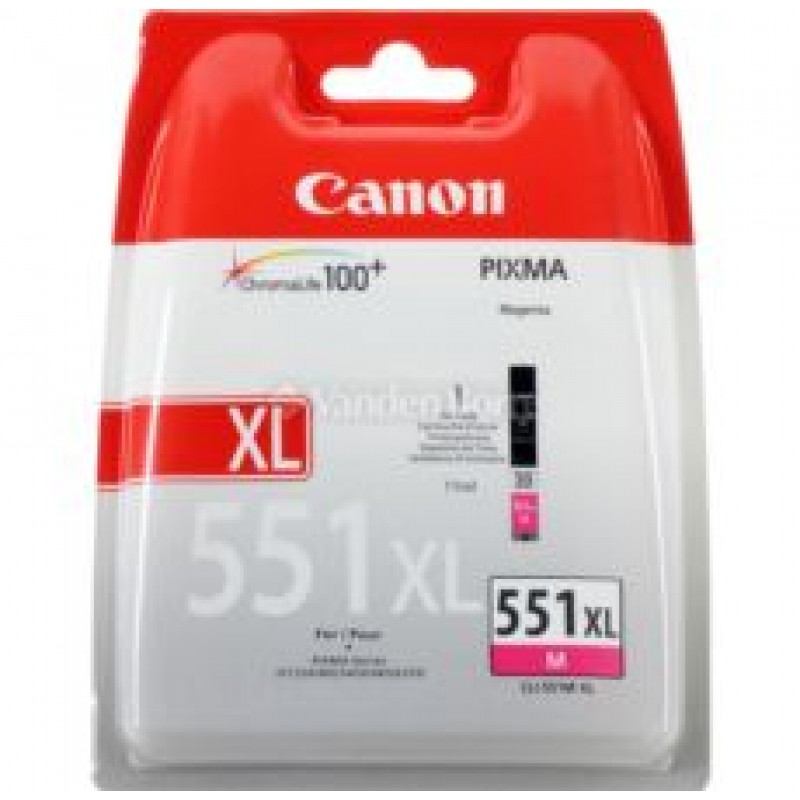 Canon CLI-551XL M Magenta Kırmızı Yüksek Kapasiteli Mürekkep Kartuş IP7250 MX925