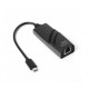 Dark USB3.1 Type-C - 10-100-1000 Gigabit LAN Ethernet Ağ Dönüştürücü