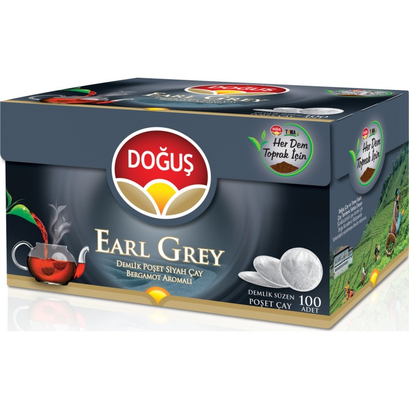 Doğuş Early Grey Demlik Poşet Çay 100x3.2 gr