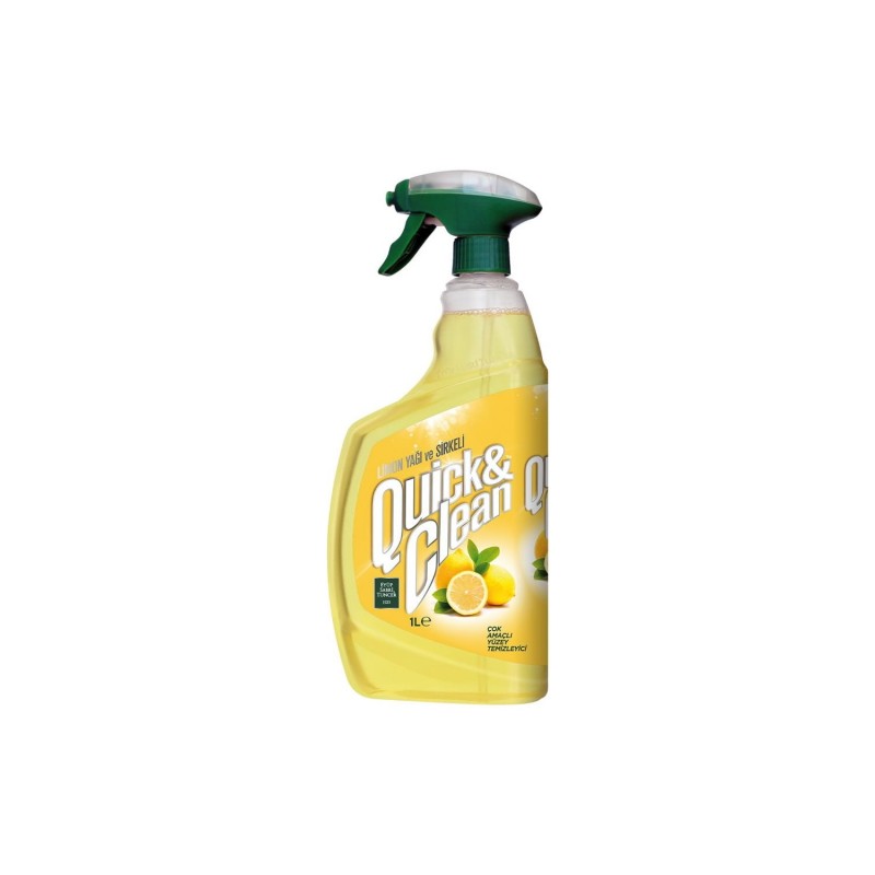 Eyüp Sabri Tuncer Quıck & Clean Çok Amaçlı Yüzey Temizleyici Limon Yağlı 1 lt