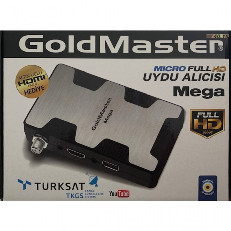 Goldmaster Mega Full Hd Uydu Alıcısı