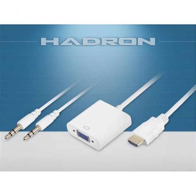 Hadron Hdmı To Vga + Audıo Çevirici HD4105 CHD-12 (hr-4105)