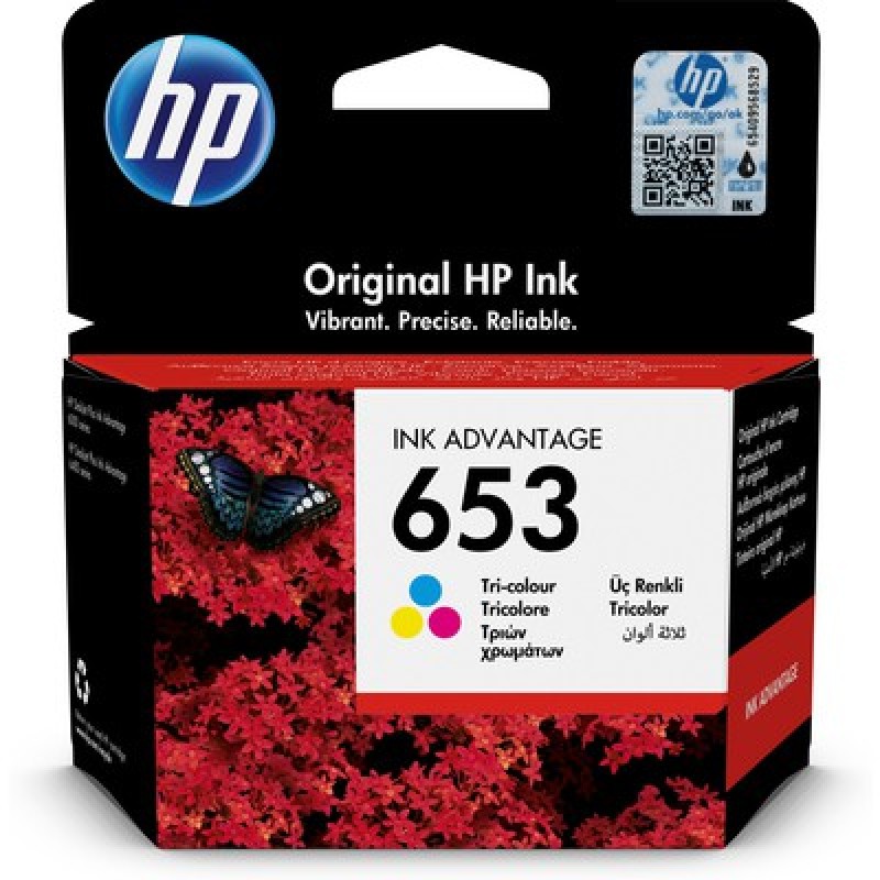 HP 653 Color Renkli Kartuş 3YM74AE