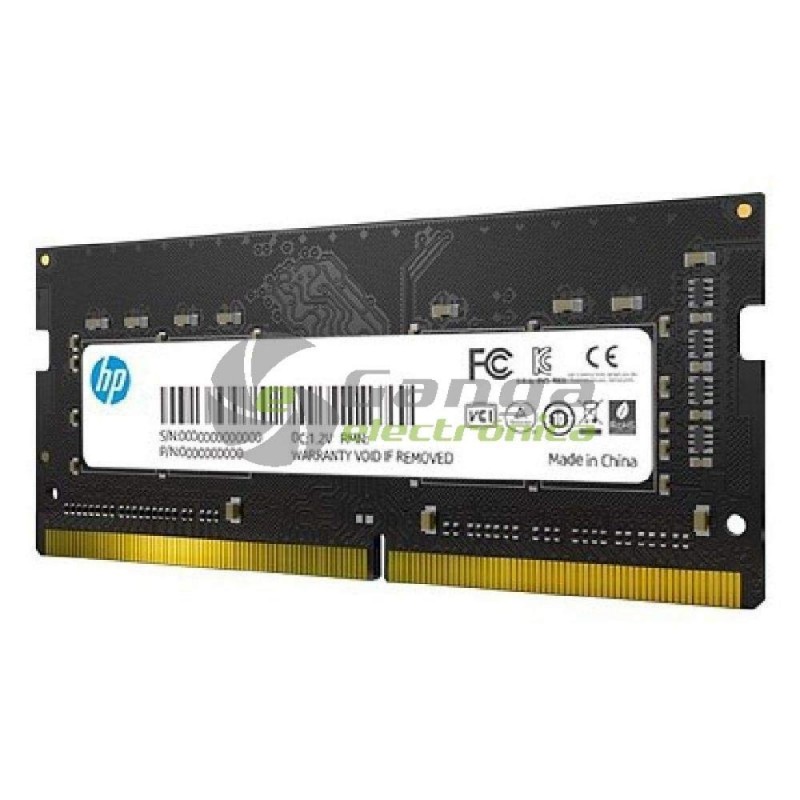 Hp S1 8GB DDR4 SODIMM DDR4 2666MHz PC4-21300 CL19 7EH98AA Notebook Ram