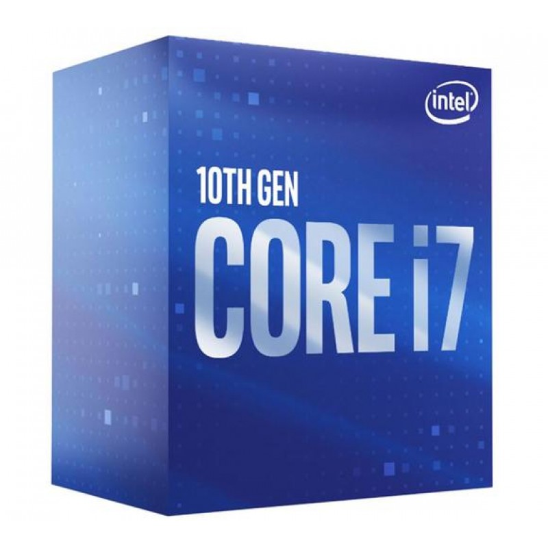 Intel Core i7 10700F Soket 1200 2.9GHz 16MB Önbellek 8 Çekirdek 14nm İşlemci Box NOVGA (Fanlı)