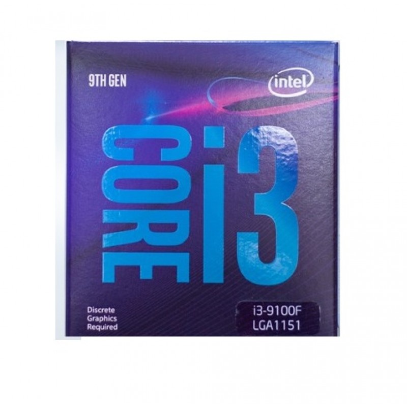 Intel İ3 9100F Processor (6M Cache, Up To 4.20 Ghz) Intel İşlemci Kutulu Box