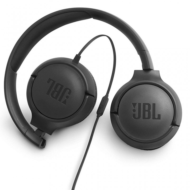 JBL TUNE 500 CABLED OVER-EARPHONE BLACK