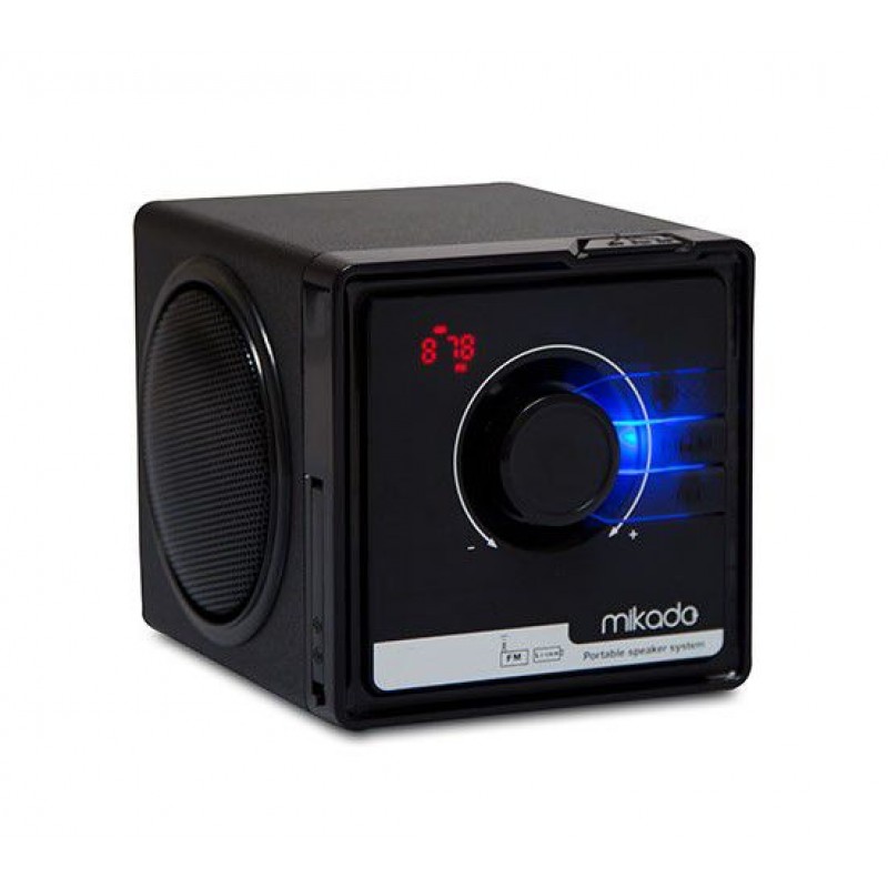 Mikado BT-236 3w+3w Siyah Bluetooth sd+mmc+fm Müzik Kutusu Speaker
