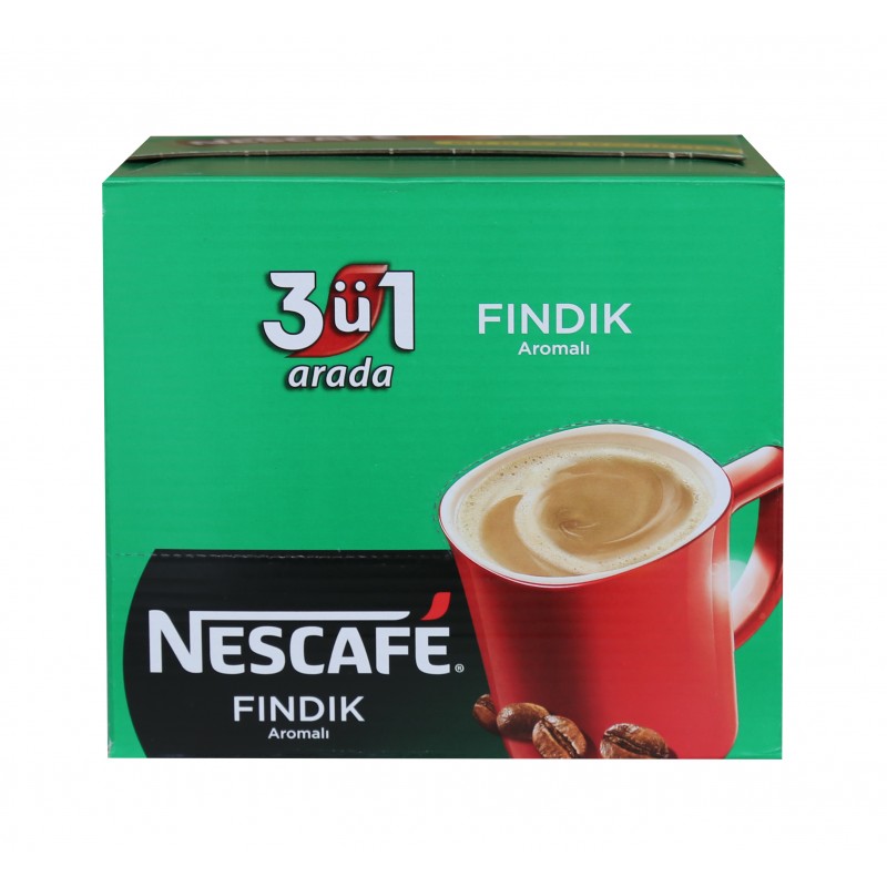 Nestle Nescafe 3Ü1 Arada Fındıklı 48 Adet 17G 12294616