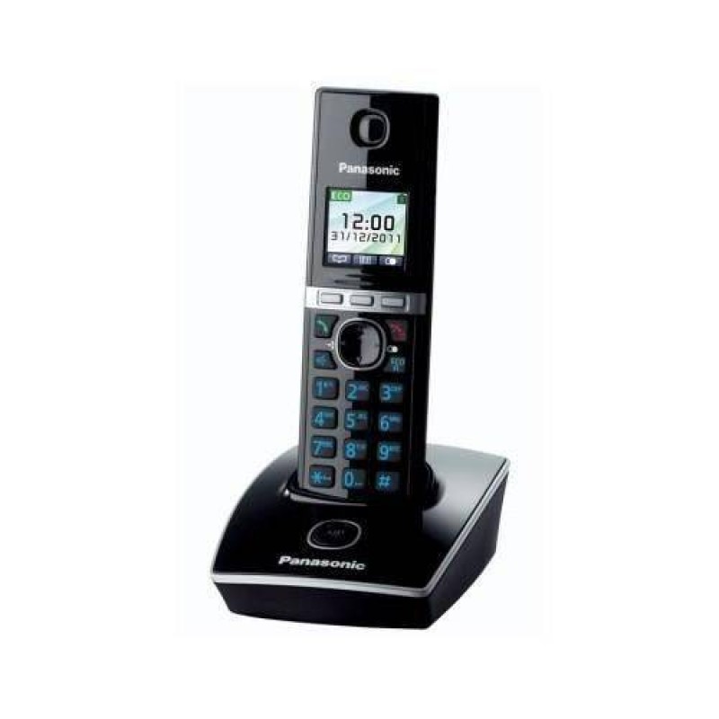 Panasonic KX-TG8051 Füme Telsiz Dect Telefon 50 Rehber Işıklı Tuş Takımı