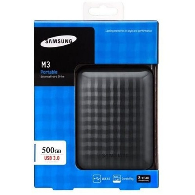 Samsung 500Gb M3 2.5 Usb 3.0 Harici Taşınabilir Disk Siyah (Stshx-M500Tcb-G)