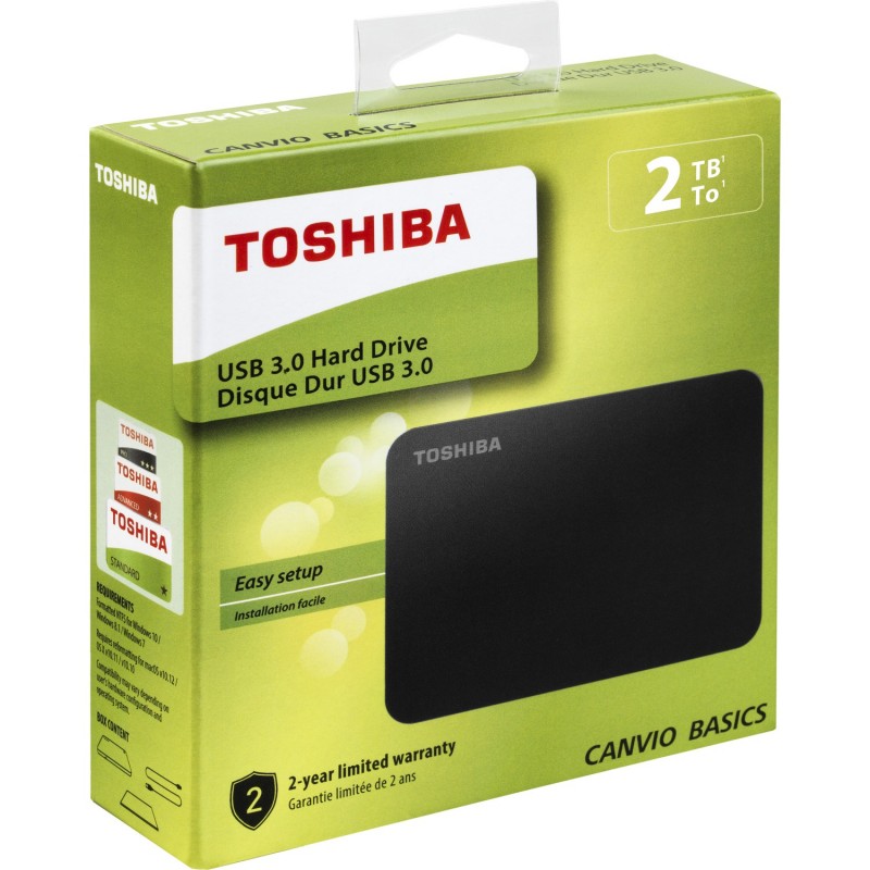 Toshiba 2TB Canvio Basic 2.5